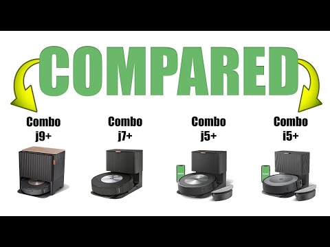 iRobot's NEW Mopping Roomba's EXPLAINED - Combo j9+ vs Combo j7+ vs Combo j5+ vs Combo i5+