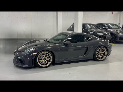 Thumbnail for Porsche 718 Cayman GT4 RS - Revs + Walkaround in 4k by Porsche 718