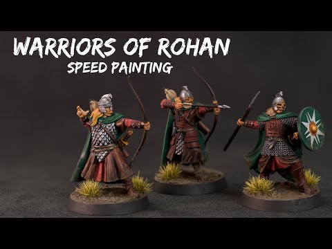 How to paint the Warriors Of Rohan