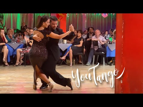  Cristhian Sosa  and  Magdalena Valdez  are  dancing  to  the  milonga  "  Mi Buenos Aires  "  by  Francisco Canaro  in  2020