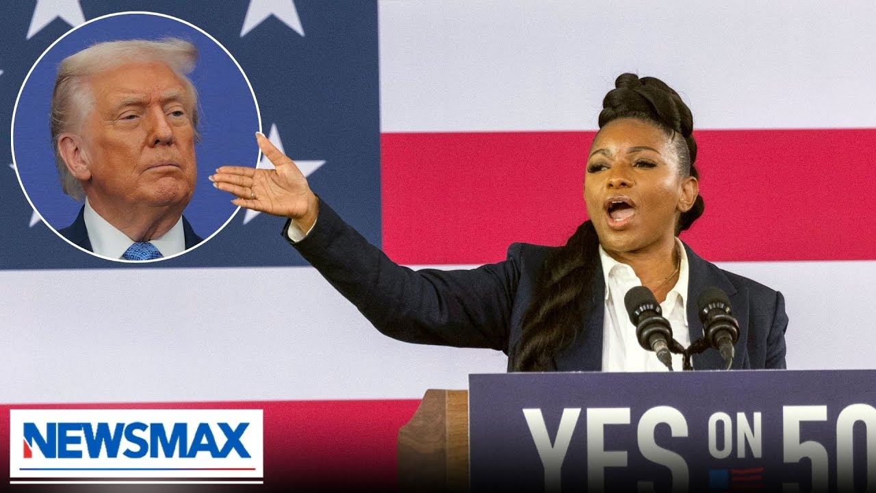 Jasmine Crockett makes Trump the star of her Senate launch video | The Right Squad