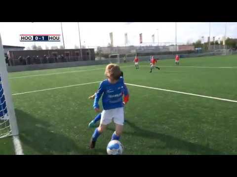 S.V. Hoofddorp O10-1 - SV Houten O10-1 zaterdag 8 april 2017
