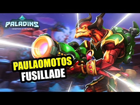 Paulaomotos Drogoz Pro Competitive l MASTER l FUSILLADE l PALADINS GAMEPLAY
