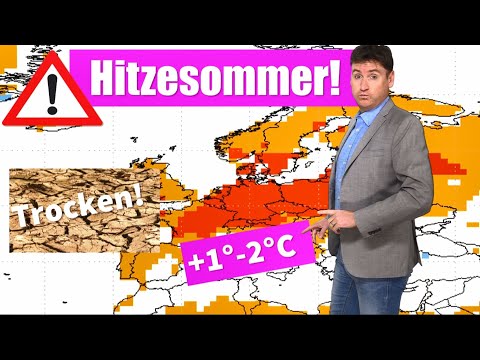 Heiße Prognose für Deutschland: Hitzesommer 2023! Wenig Regen, viel Wärme! Was bedeuten 1 bis 2 °C?