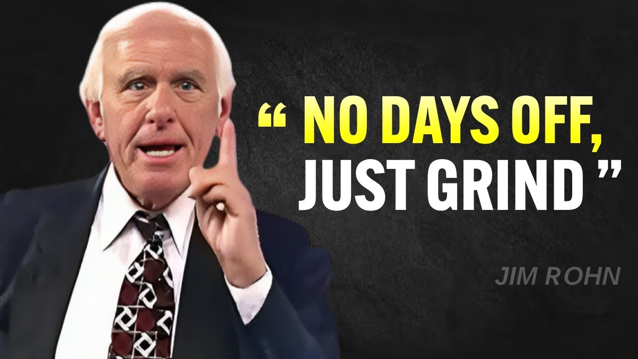 WORK LIKE HELL - Jim Rohn Motivation