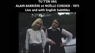 Tu ten vas - Alain Barrière et Noëlle Cordier - 