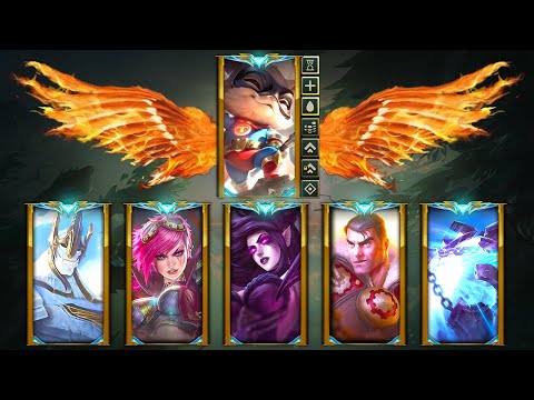 1 Hacking Teemo vs. 5 Challenger Players (1v5)