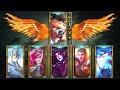 1 Hacking Teemo Vs 5 Challenger Players 1v5