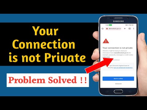 Your Connection is Not Private | How to fix your connection is not private