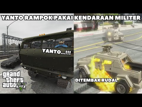AND IT HAPPENS AGAIN...!!! YANTO ROBBERIES AN ATM USING A MILITARY VEHICLE...!!! THERE'S A TANK.....