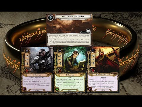 The Battle of Carn Dum Game LOTR LCG Progression Series Solo