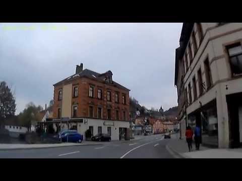 D: Kulmbach. Landkreis Kulmbach. Fahrt durch die Innenstadt. März 2014