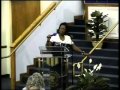 Lady Chocolate sings Amazing Grace at Friend's Funeral