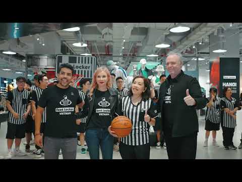 Dia de inauguração do Foot Locker no Vietnã!
