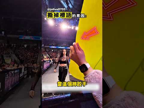 摔角手撕毀小女孩標語的真正原因