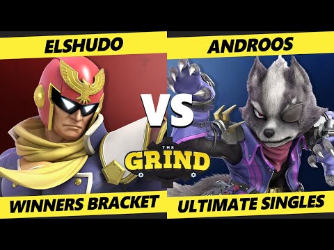 The Grind 145 Winners Bracket - elshudo (Captain Falcon) Vs. Androos (Wolf) Smash Ultimate - SSBU