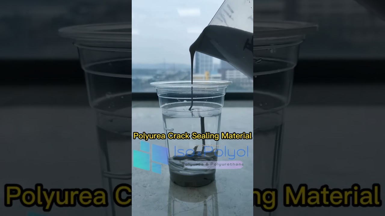 Polyurea crack sealing material| Expansion joint plugging| @knowcivilengineeringwithkundan