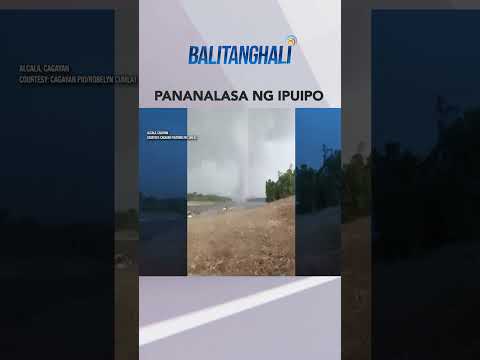 Ang Pananalasa ng ipuipo sa bayan ng Alcala, Cagayan. #shorts Balitanghali