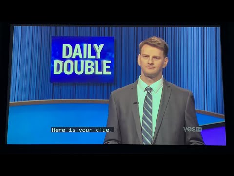 Jeopardy, Ryan Long Day 9 - 1st Daily Double (5/25/22)