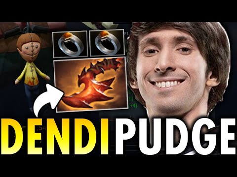 DENDI PUDGE First Try Overwhelming Blink on Signature 100% Destroyed | Genius Pudge