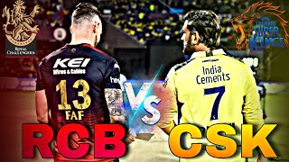 IPL 2024 RCB VS CSK STATUS VIDEO  22 MARCH RCB VS 