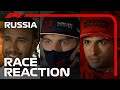 Driver React After Crazy Race in Sochi | 2021 Russian Grand Prix