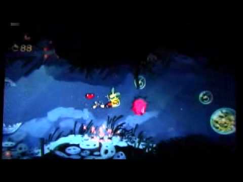Let's play Rayman Origins (Blind) part 73 Monster of the Deep