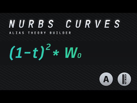 Alias Theory Builder - NURBS curves