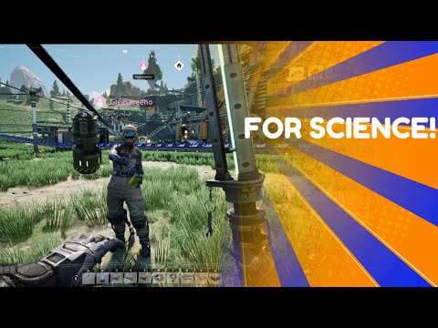 Satisfactory  - Testing New Nobelisk Bombs