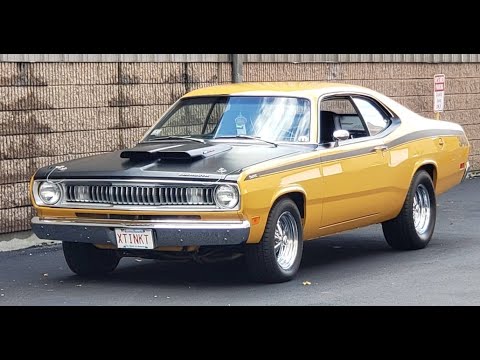 1971 Plymouth Duster 340 #'s matching, Bahama Yellow - MOPAR!