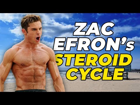 Zac Efron’s Steroid Cycle – What I Think He Took For Baywatch