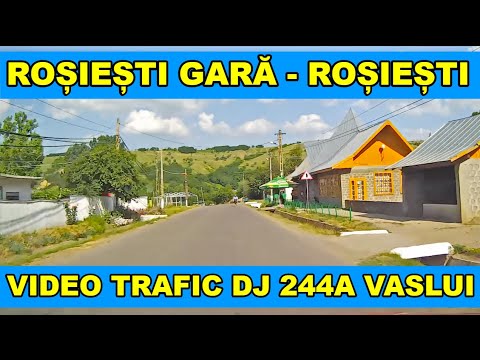 ROSIESTI Gara - ROSIESTI Vaslui DJ 244A video trafic part. 7