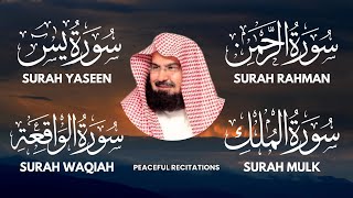 Download lagu Surah Yaseen (Yasin) | Surah Rahman | Surah Waqiah | Surah Mulk | Shaikh Abdul Rahman Al Sudais mp3