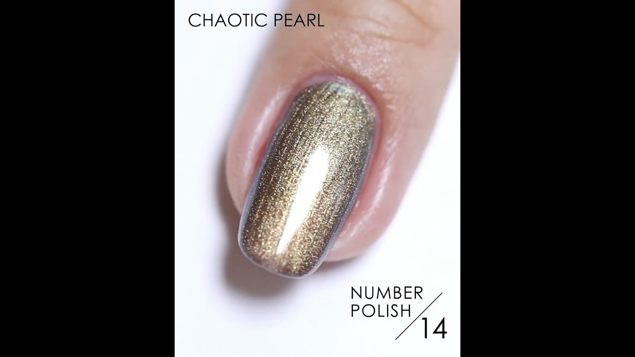 NUMBER POLISH 14 Chaotic Pearl / カオティックパール