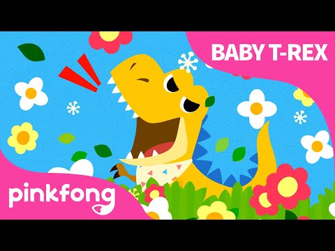 Baby T-Rex | Tierlieder | Dinosaurier | Baby Shark Deutsch | Pinkfong Kinderlieder