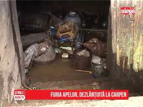 The fury of the waters, unleashed at Carpen