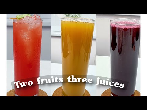 Watermelon, zobo and peel juice 