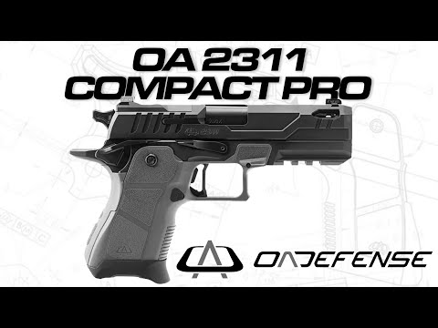 Discover the OA Defense 2311 Compact Pro 9mm Ported \u0026 Non-Ported Pistol! 2011 Style Takes P320 Mags!