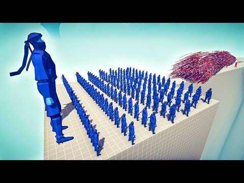 100x NINJA vs EVERY GOD - Totally Accurate Battle Simulator TABS