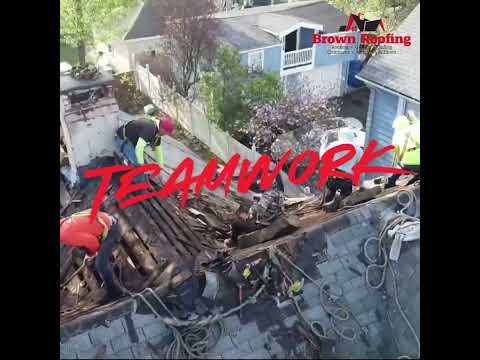 Teamwork - Roof Tear-Off in Meriden