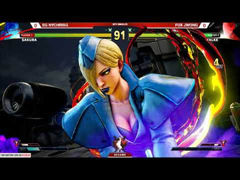 NYChrisG vs EchoFox Justin Wong Street Fighter V @ Canada Cup Gaming Master Series 2018