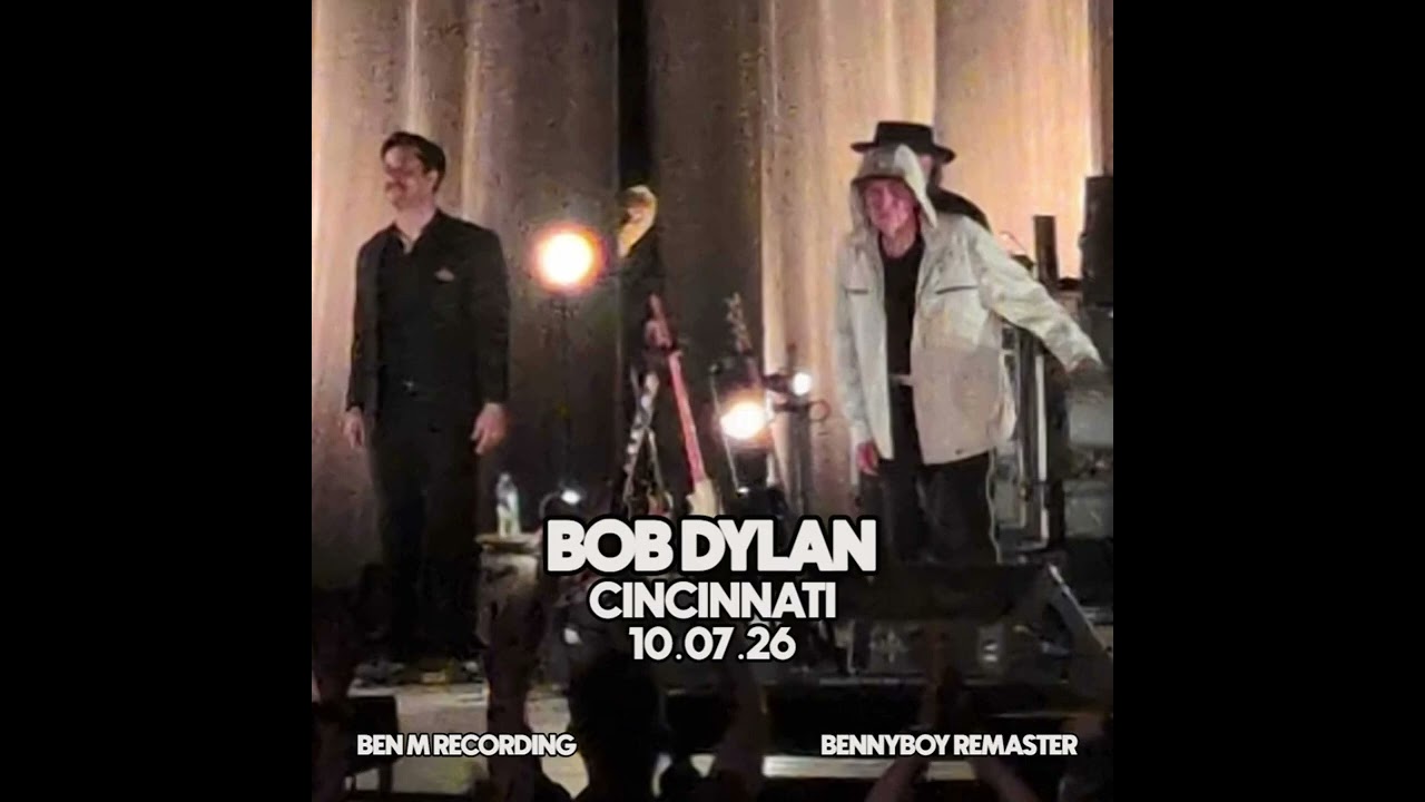 Bob Dylan - Cincinatti 10th July 2026 - w/ another new guitarist (Jad Tariq from Memphis, Tennessee) - YouTube