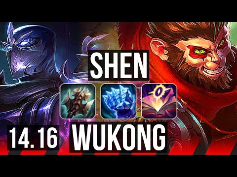 SHEN vs WUKONG (TOP) | Rank 3 Shen, 5/3/15 | TR Challenger | 14.16