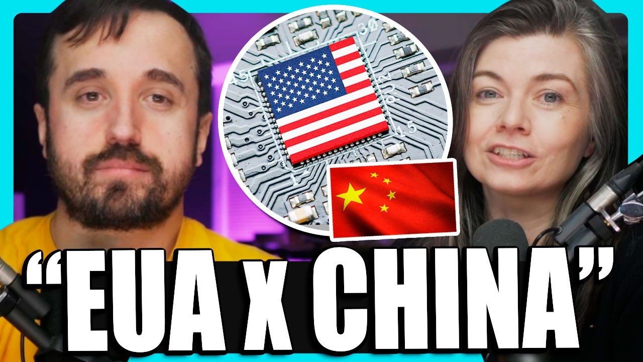 A BATALHA COMERCIAL dos CHIPS - EUA vs CHINA