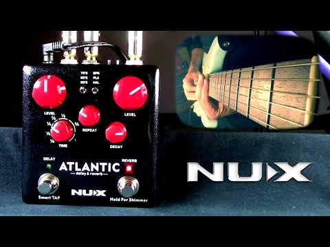 NUX Atlantic Delay/Reverb Effects Pedal image 3