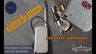 Naprawa automatycznej anteny Hirschmann w Mercedesie R107/C107