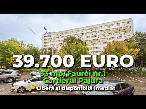Studio apartment for sale – Pajura District, 1 Faurei Street