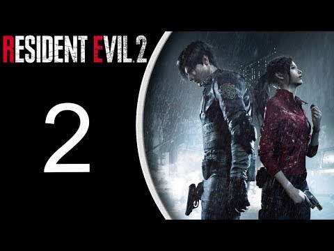 Resident Evil 2 (2019) HARDCORE Leon playthrough pt2 - Locks, Libraries and Explosions