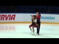 01112 Finlandia Trophy 2015 Laurence FOURNIER BEAUDRY Nikolaj SORENSEN SD FinTrophy15