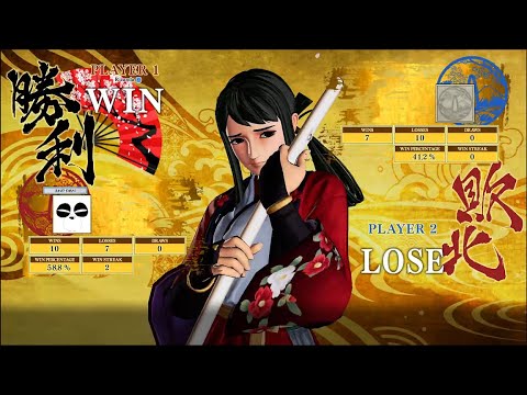 1st to 10 with Winzan - Samurai Shodown - (RIZANDA) VS (WINZAN)